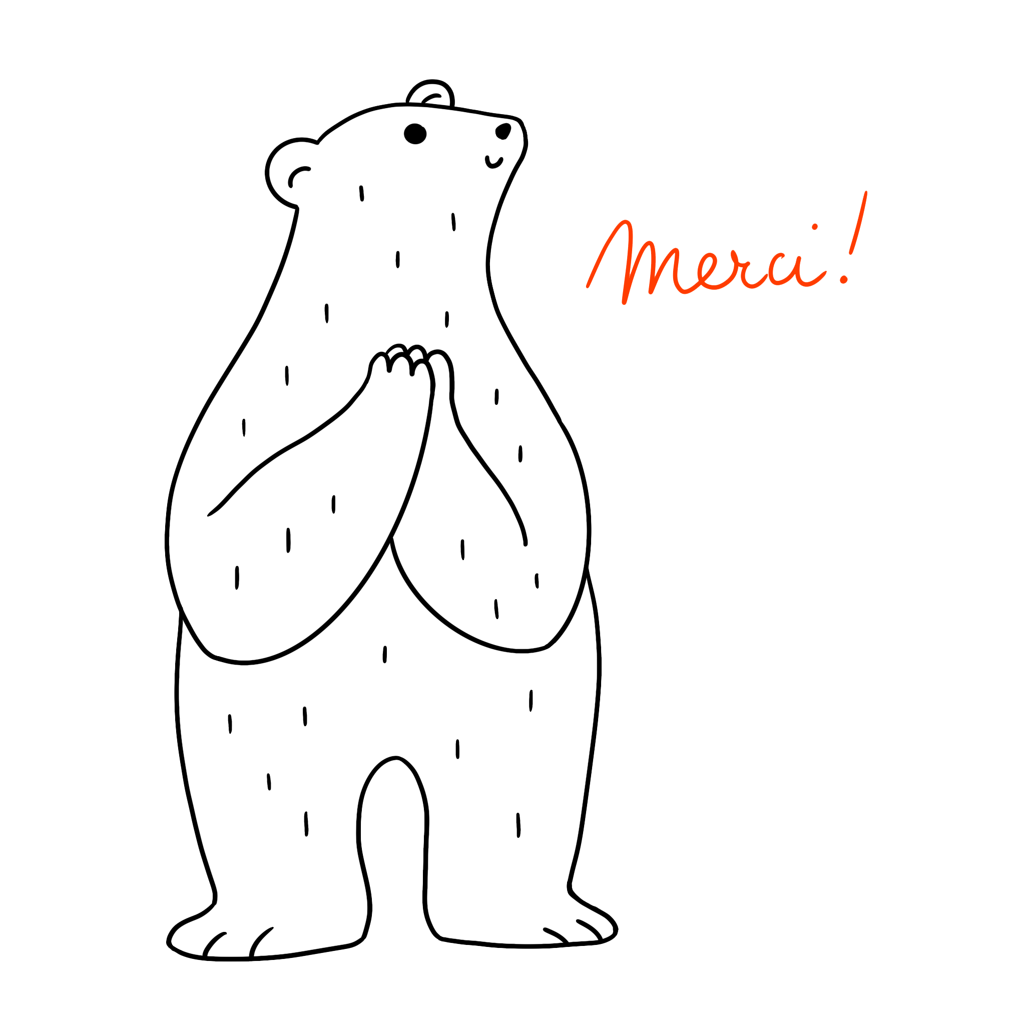 Illustration ours Covoiturage-simple